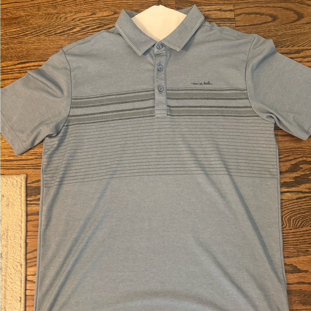Blue Travis Mathew Polo. Size medium